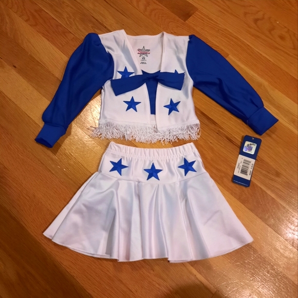 NFL Costumes Nwt Nfl Dallas Cowboys Toddler Girl Cheerleader Outfit